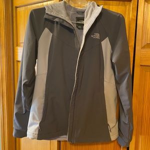 Womens medium North Face fleece lined jacket